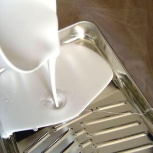 White walling at Art One for degree show