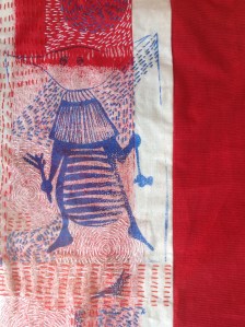 ...took a bit of stitching to the Forest just to keep my hand in....